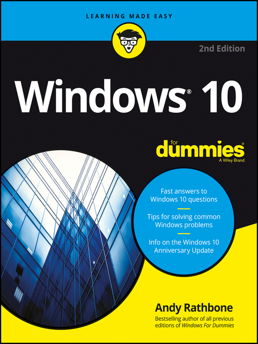 Cover image for Windows 10 For Dummies